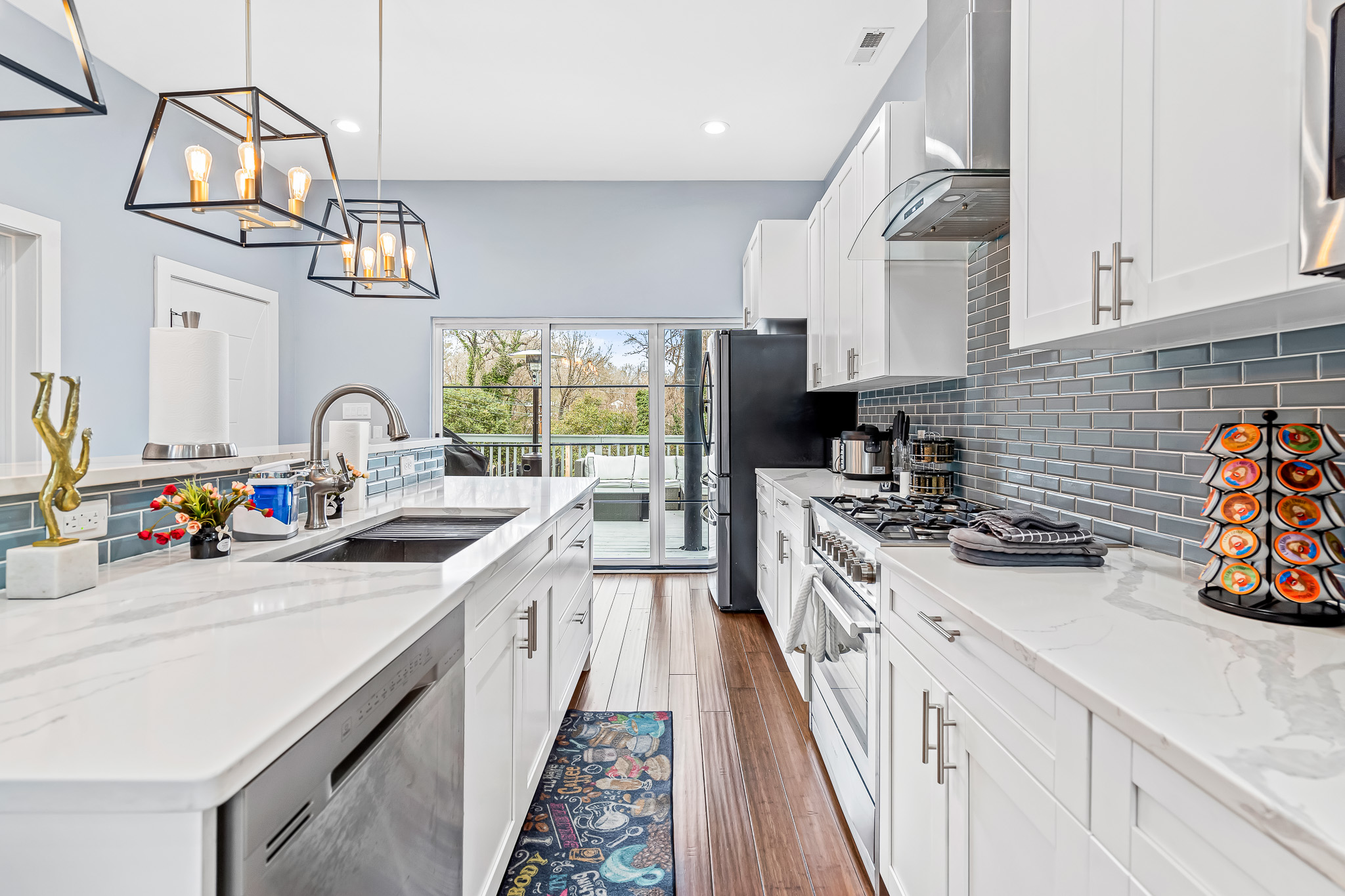 Beautiful kitchen renovation by BuilderBee Projects